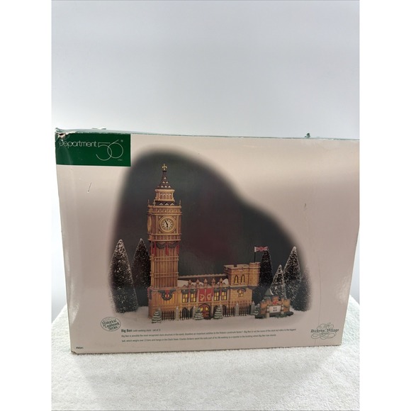 Department 56 Other - Department 56 Dickens Village Historical Landmark Christmas "Big Ben" #58341